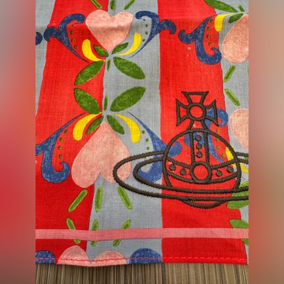 Vivienne Westwood scarf handkerchief bandana multi-purpose Japan Exclusive - Picture 2 of 9